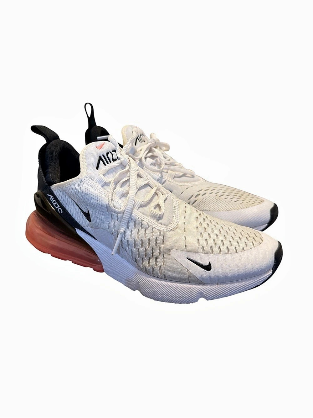 Nike Air Max 270 White Hot Punch Men's Size 8 Max270 2022